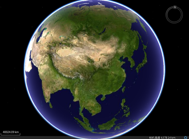 地图控件和默认场景